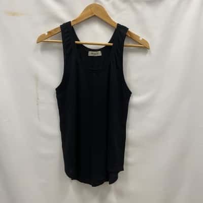 Mame B Made in Italy Women's Singlet Size S Black  
