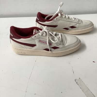 Reebok Womens  Size 36 Sneakers Cream / Maroon 