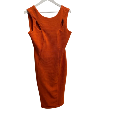  KARDASHIAN COLLECTION Womens  Size L Cocktail Dress Orange 