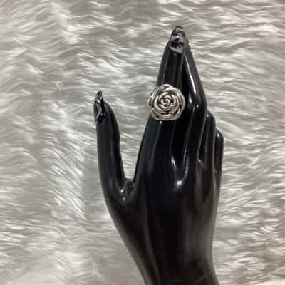  Womens Sterling Silver Ring 