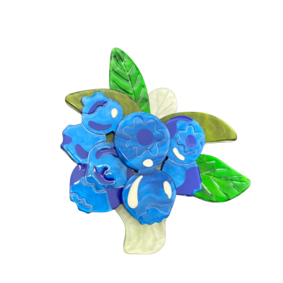 Erstwilder Blueberry Hill Brooch 
