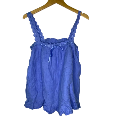 Cotton On Body Womens  Size S Singlet Top Blue 