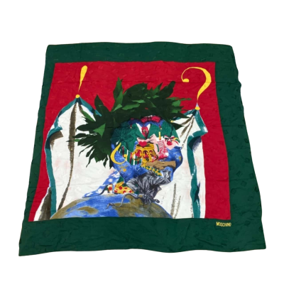 Moschino Women's Silk Scarf Multicoloured 