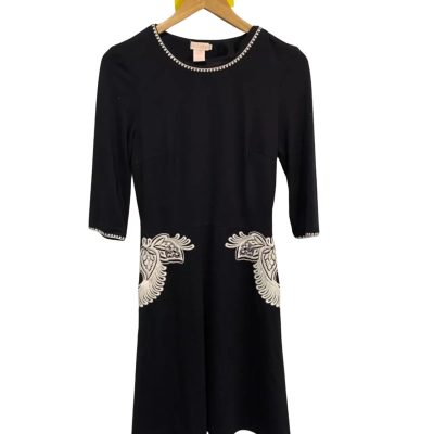 Collette Size XS Black  / White Dress