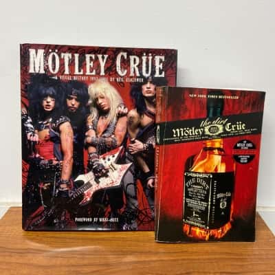2 X Motley Crüe books