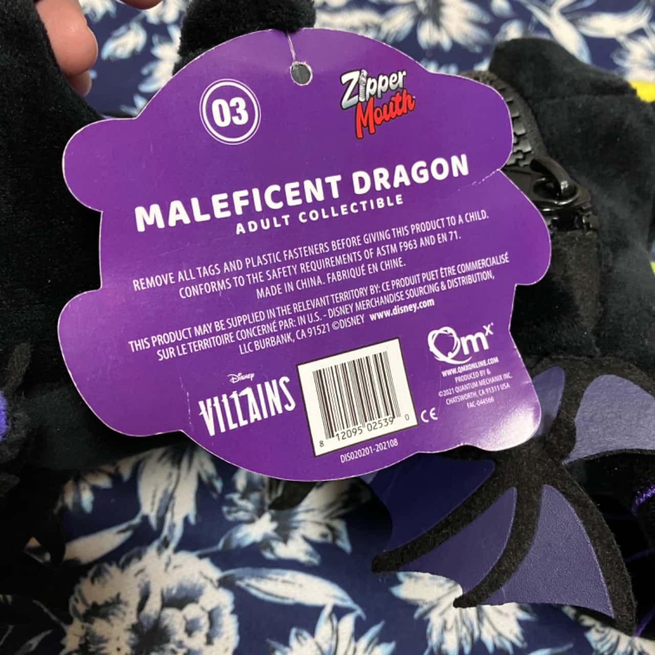 Zipper Mouth Disney Villains Maleficent Dragon