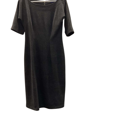 Sacha Drake Womens Size 10 Midi Dress Black  