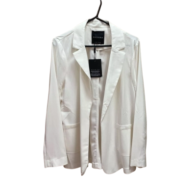 Decjuba Womens  Size 14 Blazer White 