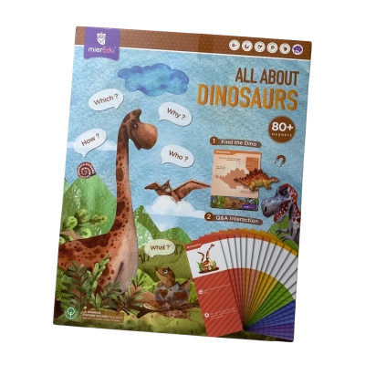 MierEdu All About Dinosaur Magnetic Puzzle