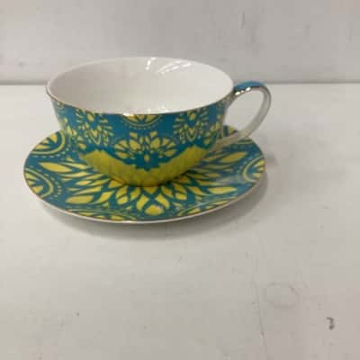T2  large cup and saucer