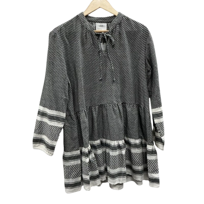 Everly Collective Womens  Size S Long Sleeve Dress Black / White 