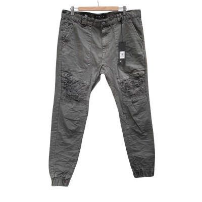 KSCY Carter Denim Jogger Size 36. Khaki Green 