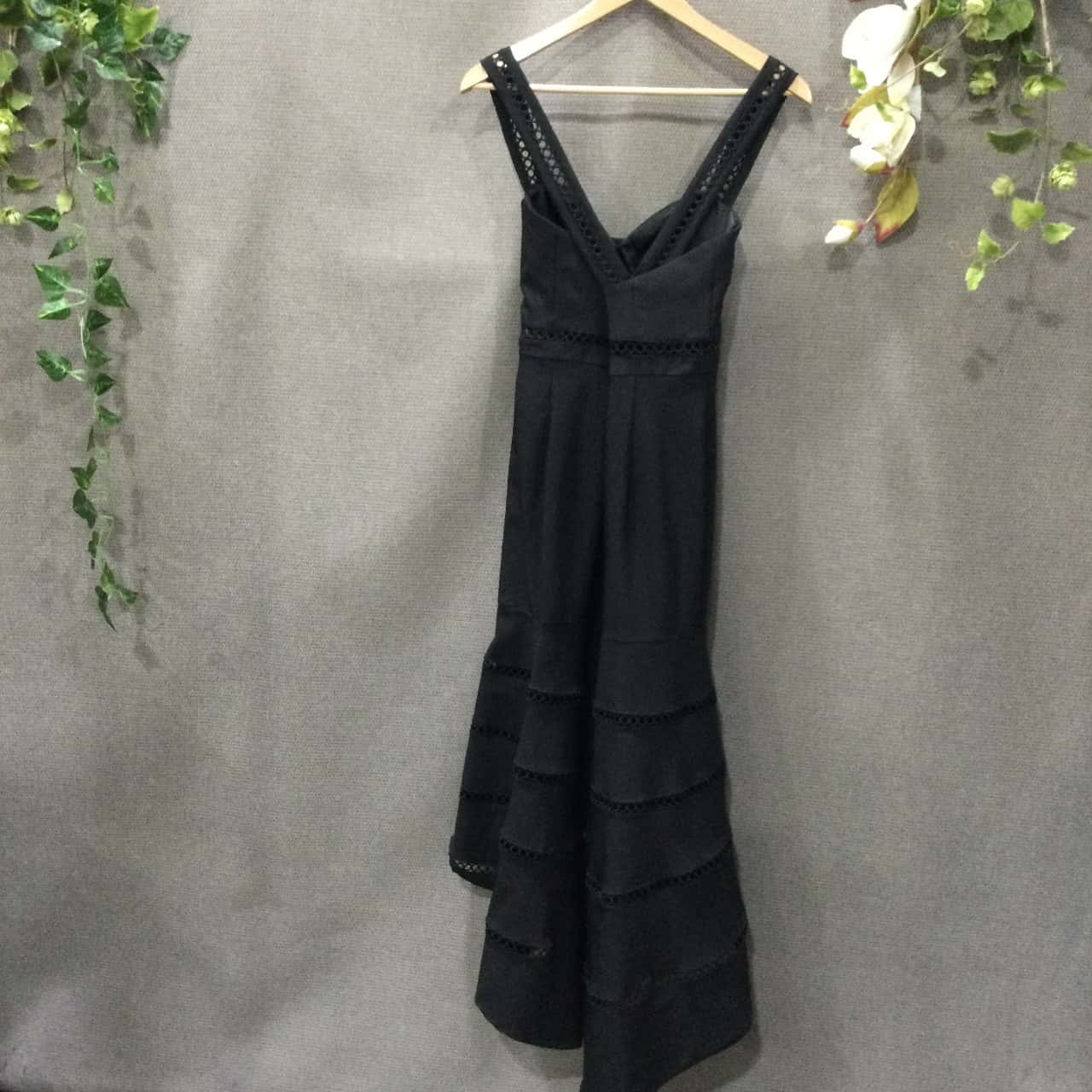 chinese dress ladies Sheike Marissa Dress in Black Size 8