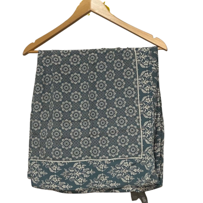 Country Road One Size Teal Floral Scarf