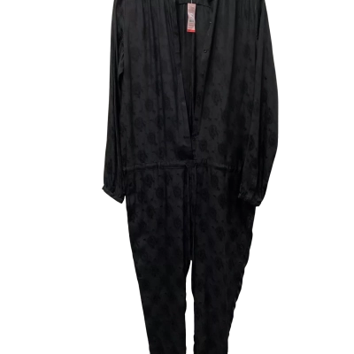 Maison Scotch Womens  Size 3 Playsuit Black - 54% Silk