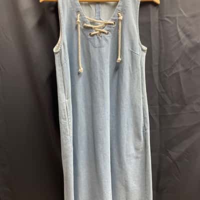 Gorman Womens Size 8 Denim Dress