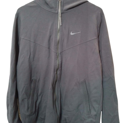 Nike Mens Black Size L Zipped Hoodie  