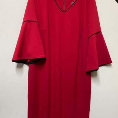 Sara Womens  Size 20 Red Dress