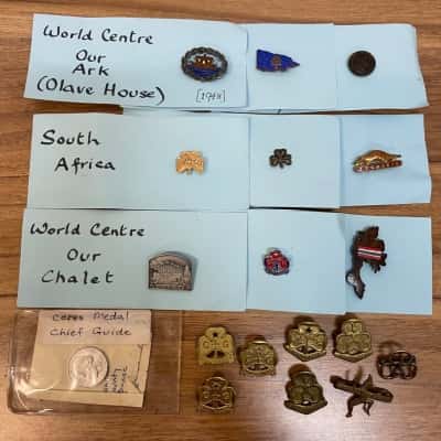 Bulk Lot of Vintage Girl Guide Badges