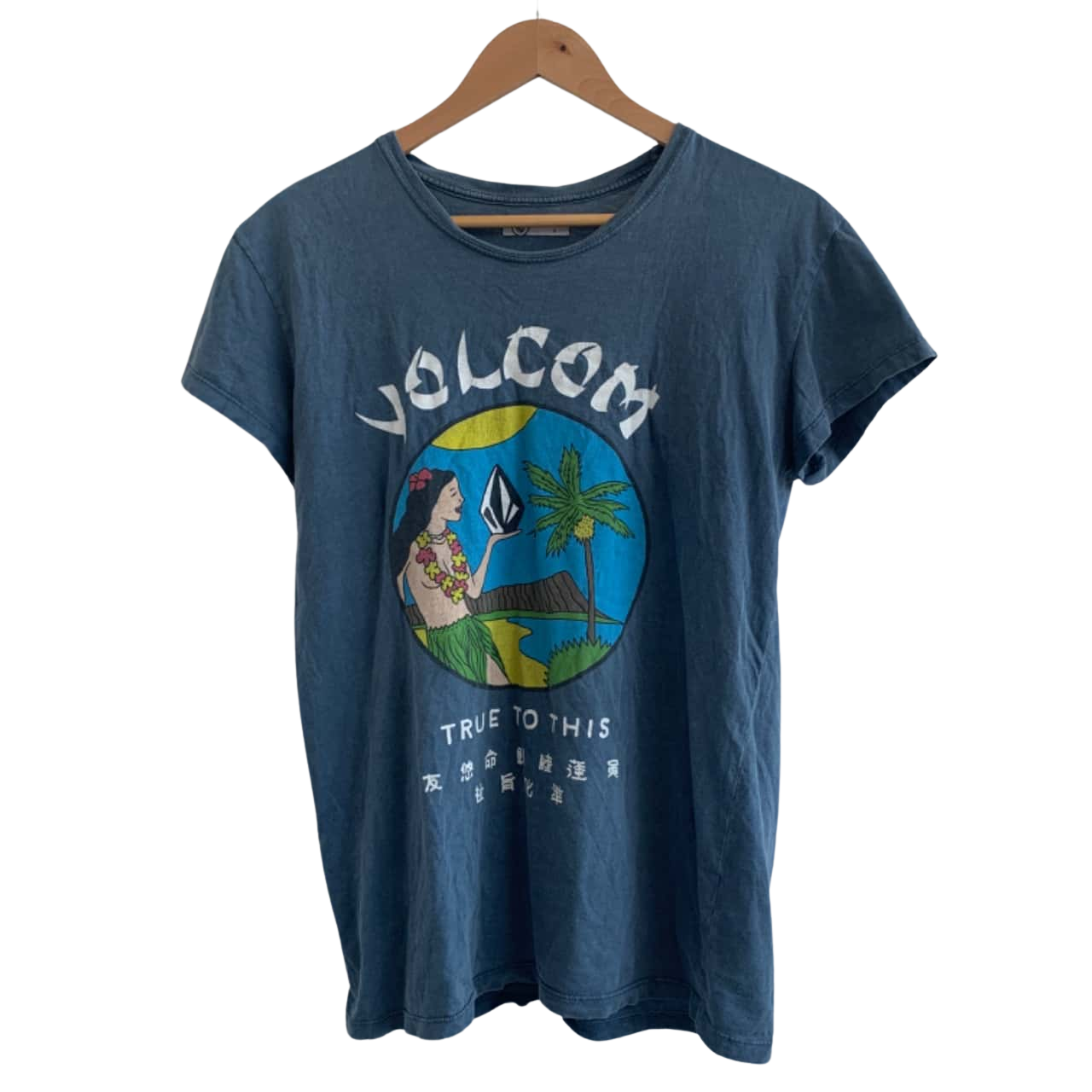 Mens Small Blue Graphic Tee(s)