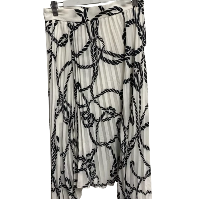 Sheike Womens  Size 10 High Waist Skirt Black  / White 