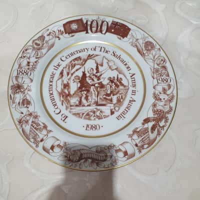 Salvation Army 100 Years In Australia Limited Edition Plate