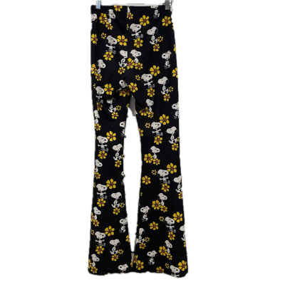 Vintage Supply Peanuts Womens Snoopy Pants Size S Black  