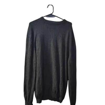 Castagne Men's Size XL Crew Neck Cashmere Jumper in Dark Green 