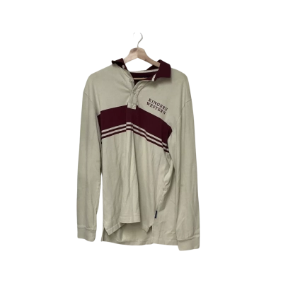 Western Ringers Rugby Type Polo Shirt Size M