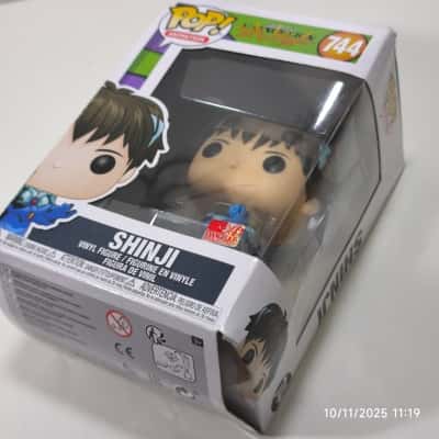 Funko Pop Vinyl Neon Genesis Evangelion Figure SHINJI #744 As Is 