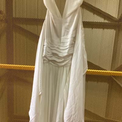 Meshki Womens  Size S Maxi Dress Off White 
