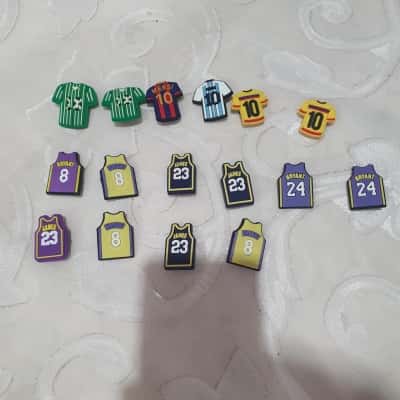 Soccer & Basketball Themed Shoe Charms 