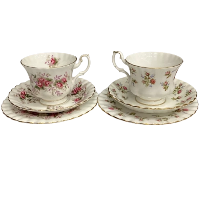 Royal Albert Trio x 2
