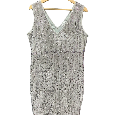 In Voland Womens  Size 14 Purple / Silver sequin dress