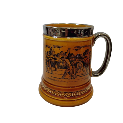 Beer Stein With Cricket Players