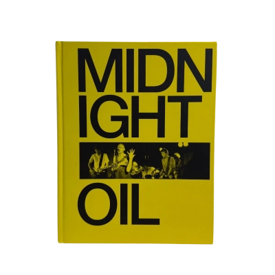 Midnight Oil: The Power and the Passion Hardcover Book(Lawrence, Michael)