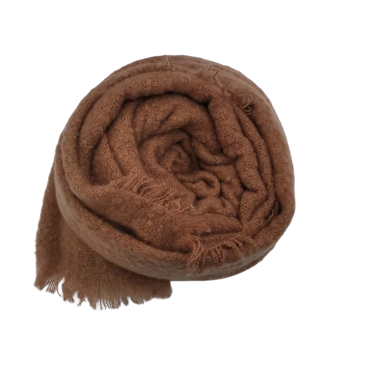 SEED HERITAGE Womens Brown Fringe Edge Scarf (13, 186)