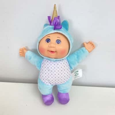 Cabbage Patch Kids Cuties Doll 10 Fantasy Friends Collection Unicorn Irie CPK Plush Figure Toy