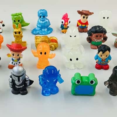 Woolworths Ooshies BULK x 31 Assorted Characters 