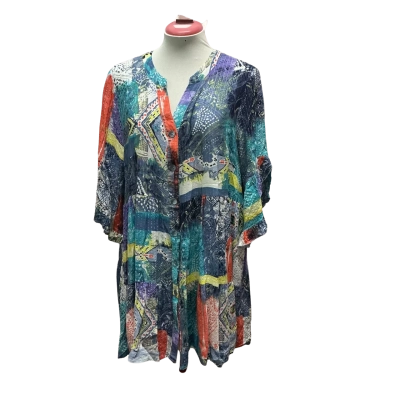 Taking Shape Womens  Size 16 Floral Top Multicoloured 