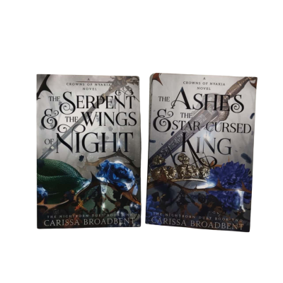 The Night born Duet Series By Carissa Broadbent  (Book 1 The Serpent & The Wings Of Night/ Book 2 The Ashes & The Star-Cursed King )
