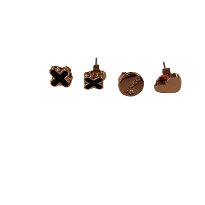 Mimco Stud Earrings Rose Gold 