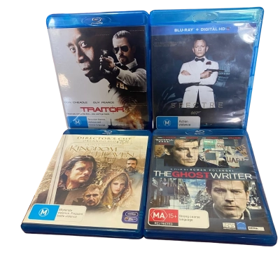 Blu Ray bundle x 4