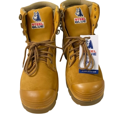Steel Blue Mens  Size 42.5 / 8.5 / 9.5 Boots Brown 