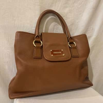 Oroton Brown Leather Handbag 
