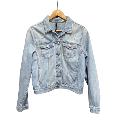 Nobody Denim Womens  Size M Denim Jacket Blue 