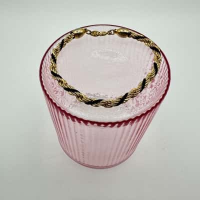 Vintage Trifari Braided Rope Bracelet