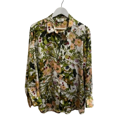 MELA PURDIE Womens Size 18 Long Sleeve Shirt Floral 