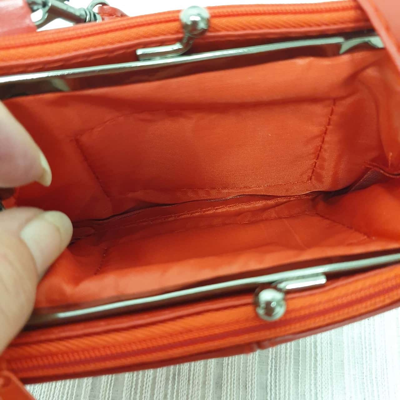 Satini Rave Luis Santini Gorgeous Small Red Leather Rave / City / Festival / Travel ...