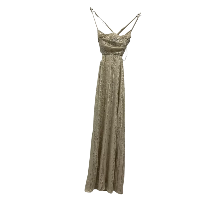 HELLO MOLLY Womens Dress Size 6 / XS Gold 